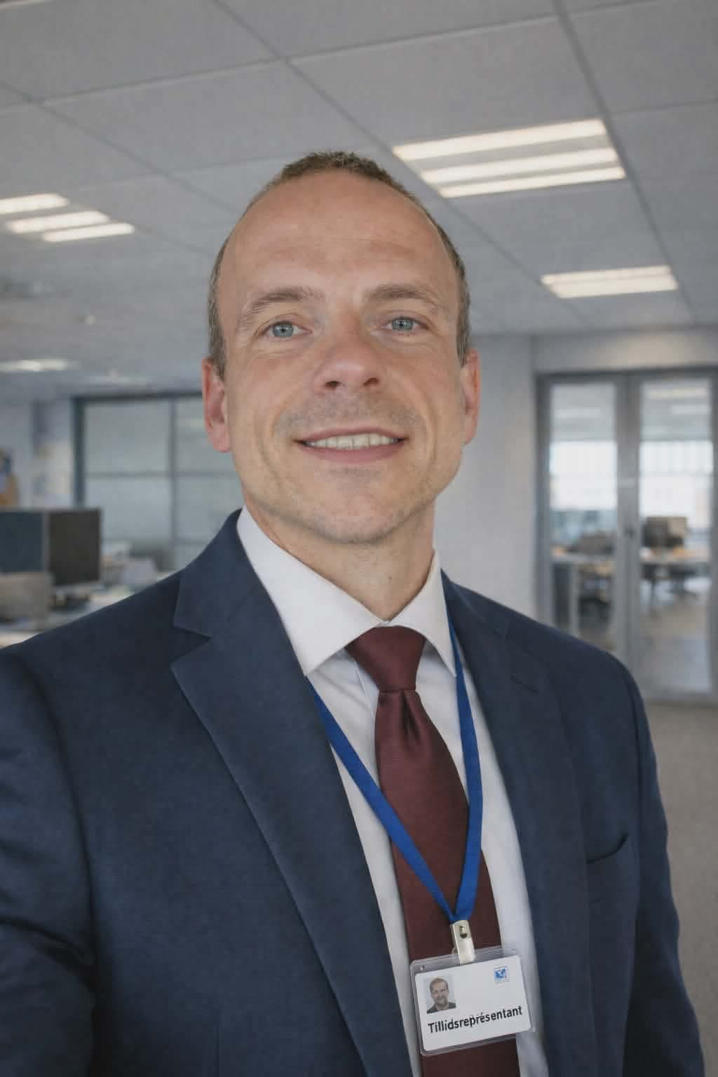 Portræt af servicepersonen bag Slaskes Enterprise